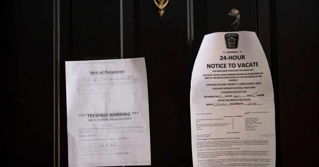 El proyecto de ley de la Cámara de Representantes de Texas debilitaría los derechos de los inquilinos, dicen los defensores